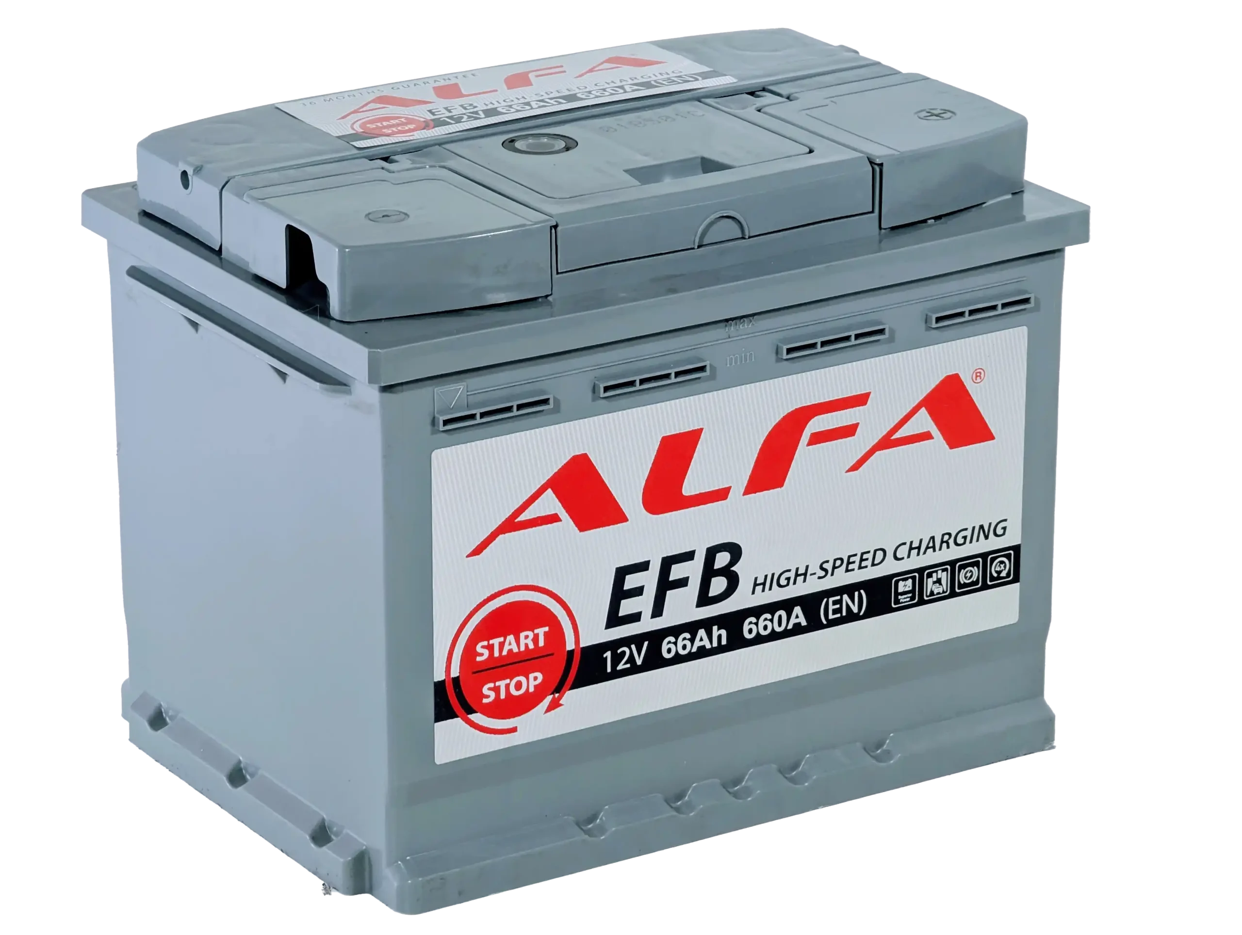 ALFA EFB 66 Ач, 660 А ALFA EFB 66 Ач, 660 А