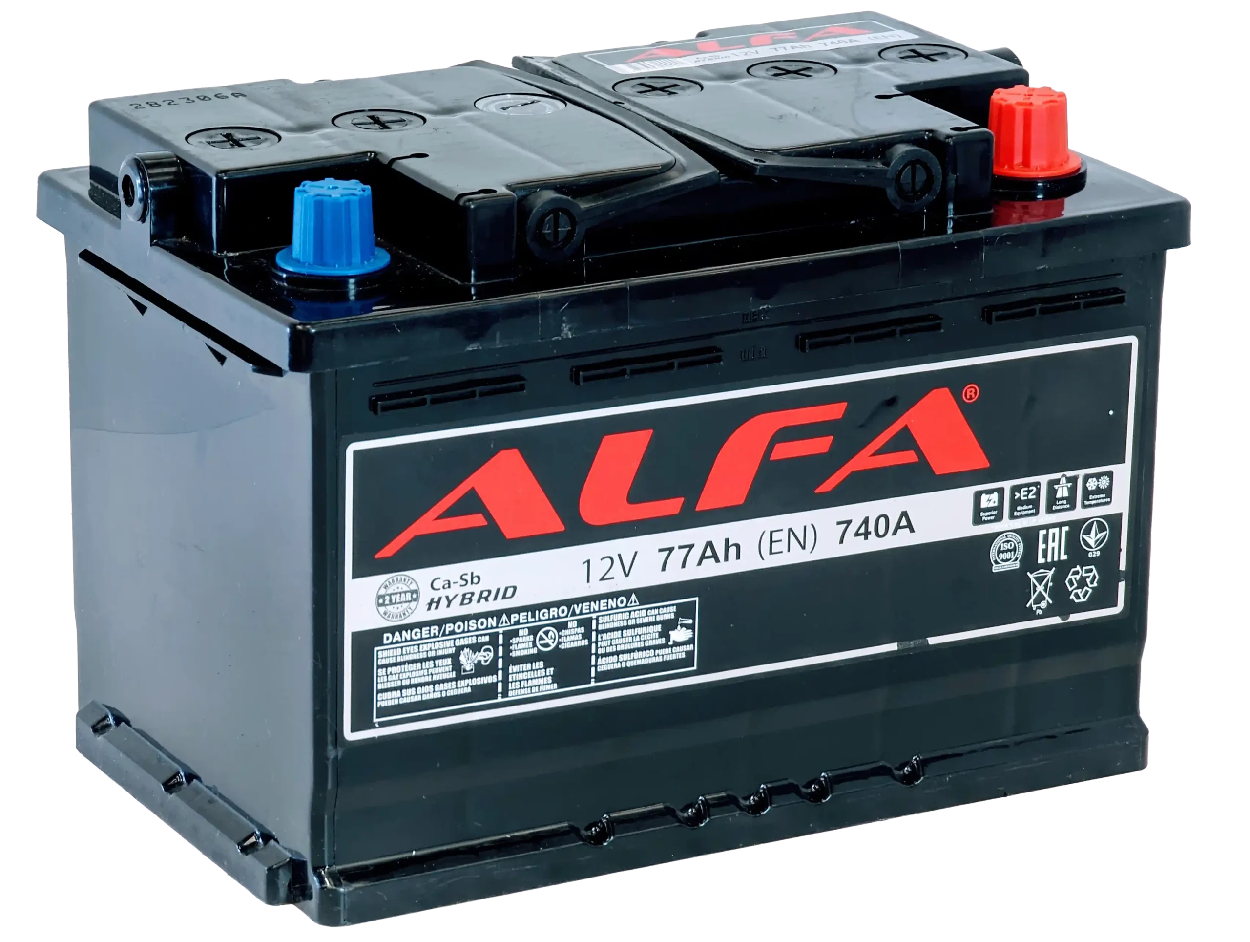 ALFA Hybrid (77 Ah) 740A ALFA Hybrid (77 Ah) 740A