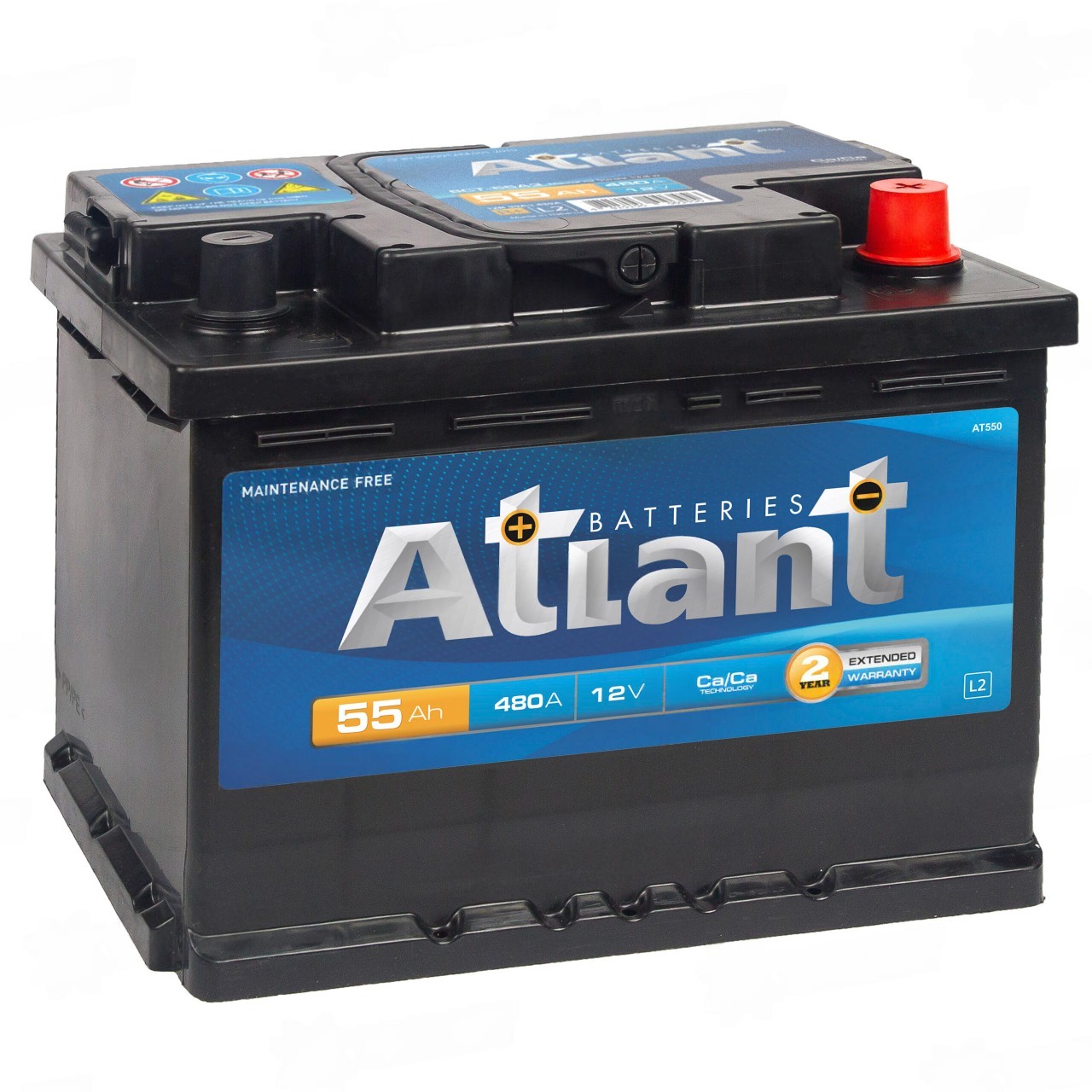 ATLANT Blue (55 Ah) 480 A ATLANT Blue (55 Ah) 480 A