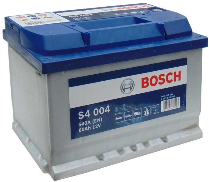 Bosch S4 (60 Ач) 540A Bosch S4 (60 Ач) 540A