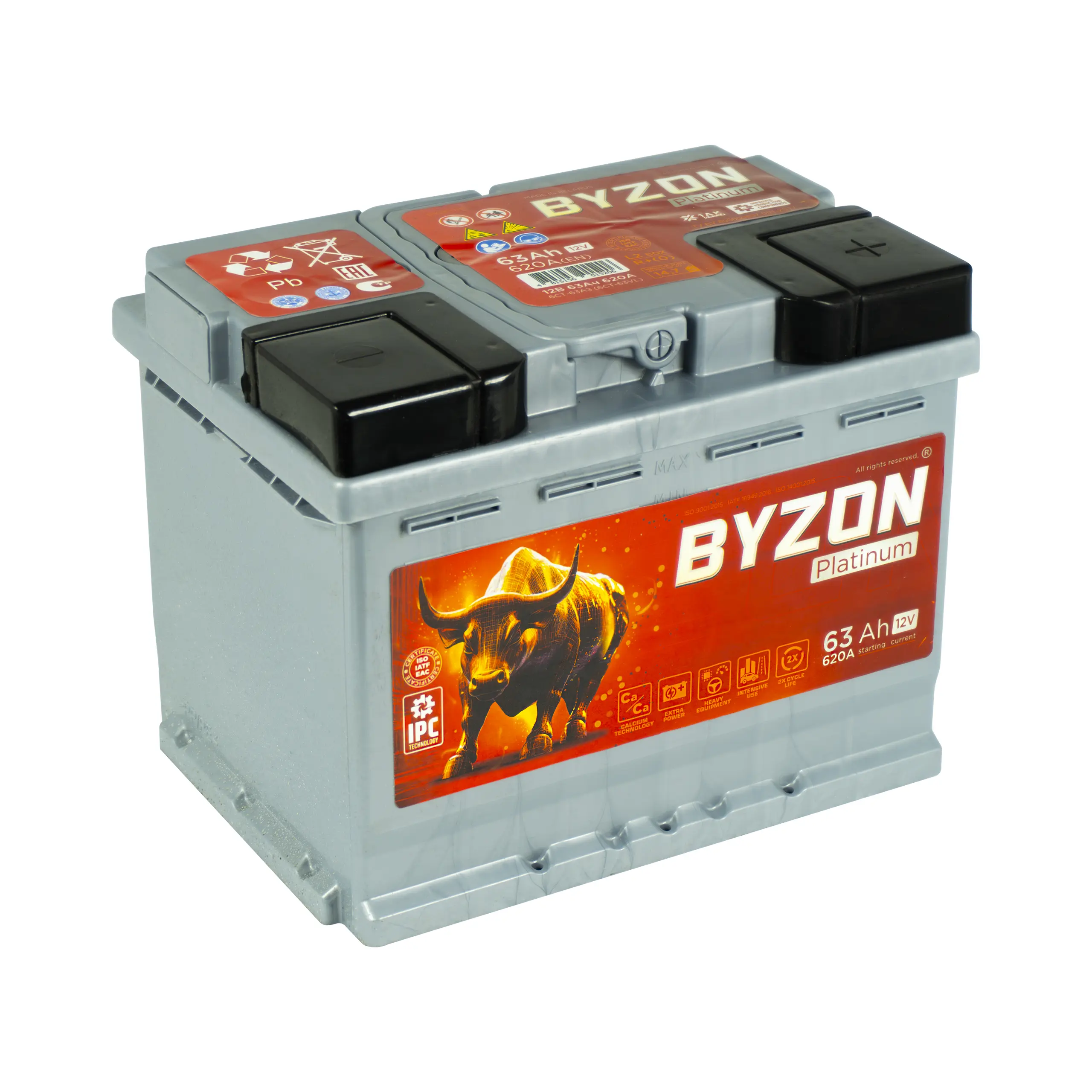 BYZON Platinum (63 Ah) 620 A BYZON Platinum (63 Ah) 620 A