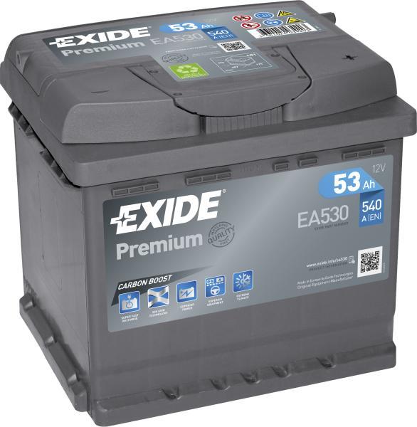 Exide Premium (53 Ah) 540 A R+ Exide Premium (53 Ah) 540 A R+