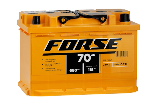 FORSE 70 Ah, 680 A FORSE 70 Ah, 680 A