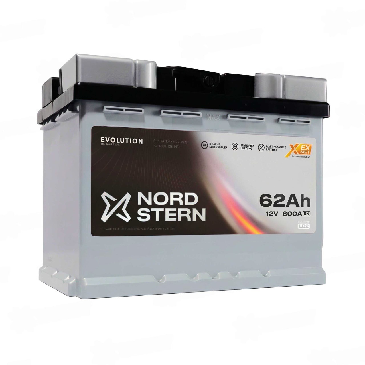 NORDSTERN (62 Ah) 600 A NORDSTERN (62 Ah) 600 A