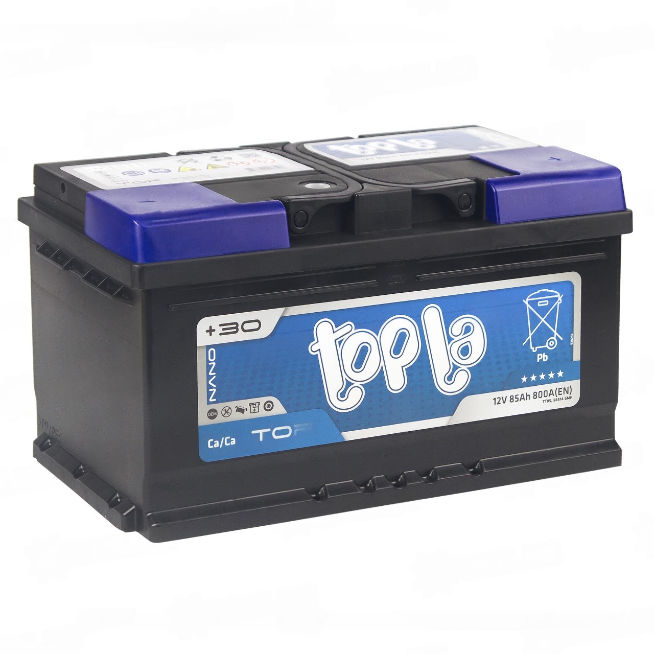 Topla TOP (85 Ah) 800 А Topla TOP (85 Ah) 800 А
