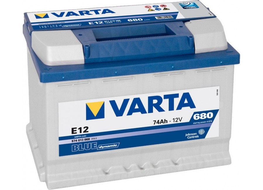 Varta Blue Dynamic 74 Aч 680А Varta Blue Dynamic 74 Aч 680А