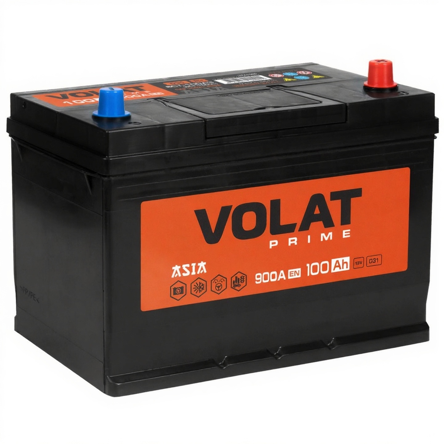 VOLAT Prime Asia (100 Ah) 900 A VOLAT Prime Asia (100 Ah) 900 A