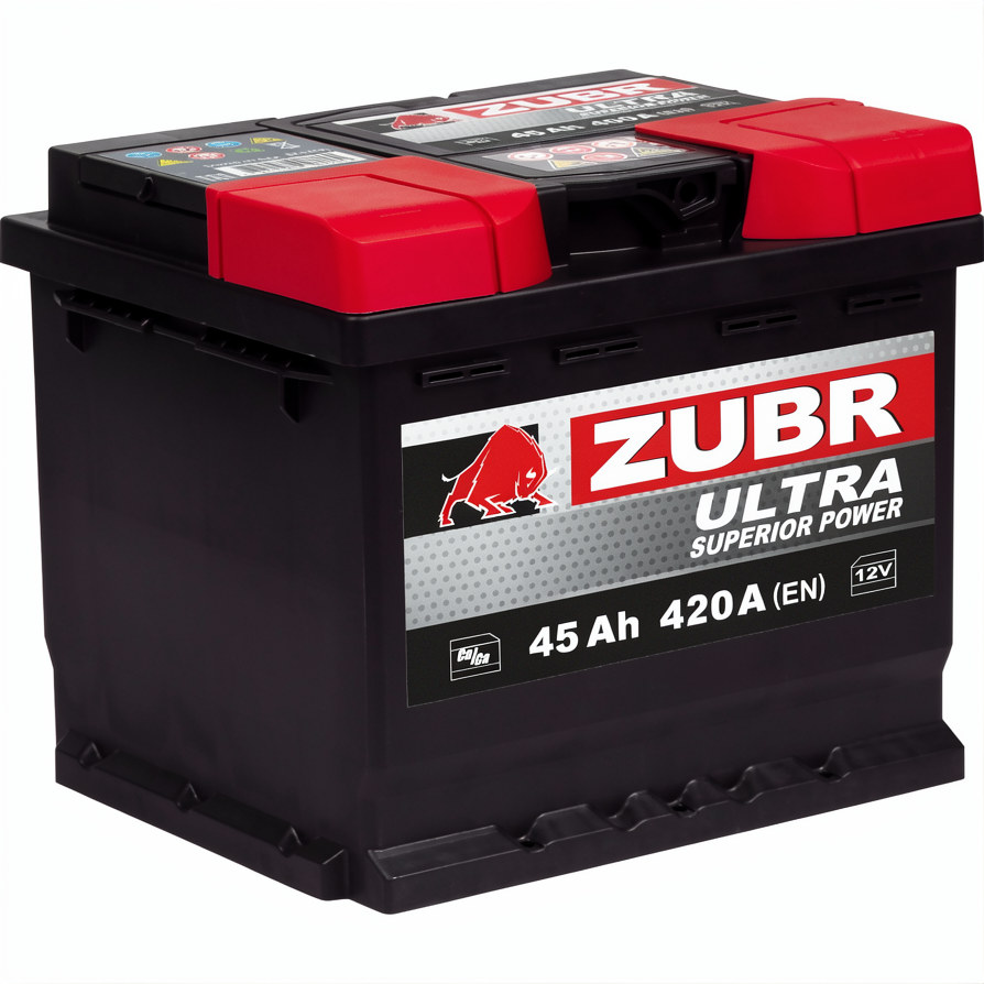 ZUBR ULTRA 45 Ah, 400 A-c ZUBR ULTRA 45 Ah, 400 A-c