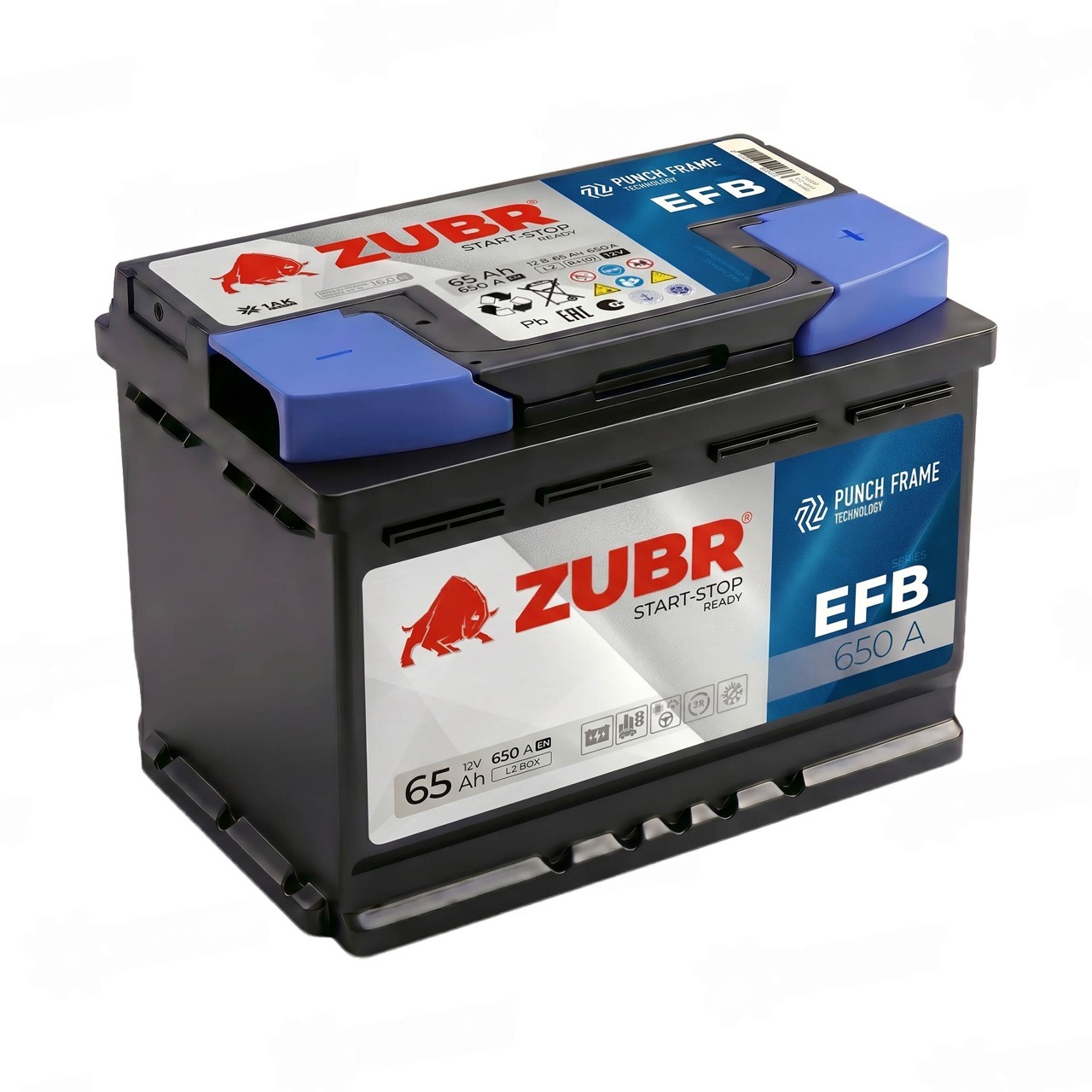 ZUBR ULTRA EFB 65 Ah, 650 A ZUBR ULTRA EFB 65 Ah, 650 A