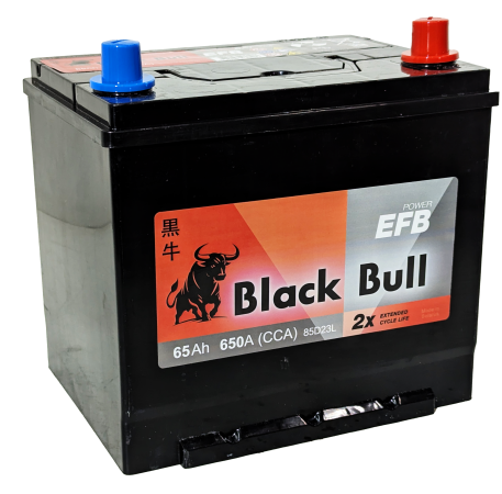 BLACK BULL Asia EFB (65 Ah) 650 А BLACK BULL Asia EFB (65 Ah) 650 А