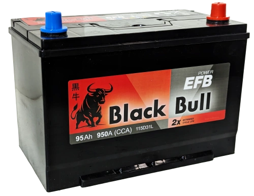 BLACK BULL Asia EFB 95 Ач 950 А BLACK BULL Asia EFB 95 Ач 950 А