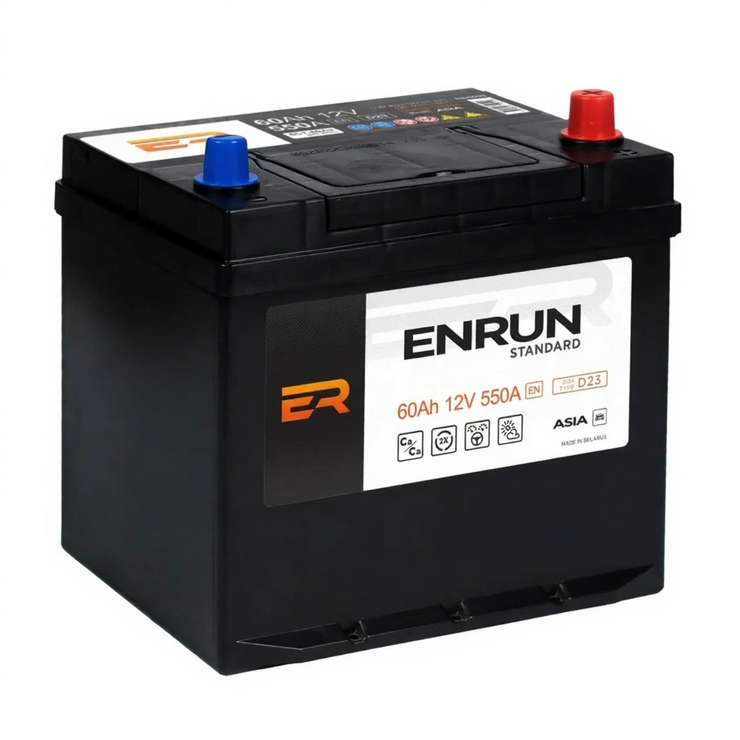 ENRUN Asia (60 Ah) 550 A ENRUN Asia (60 Ah) 550 A