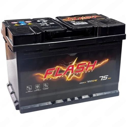 FLASH (75 Ah) 680 А FLASH (75 Ah) 680 А