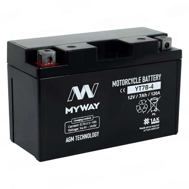 MYWAY 7Ah, 120A MYWAY 7Ah, 120A